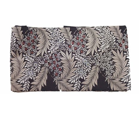 Japanese vintage obi with embroidery. The size is 158 in long x 12 in.An obi is a belt worn with both traditional Japanese cl