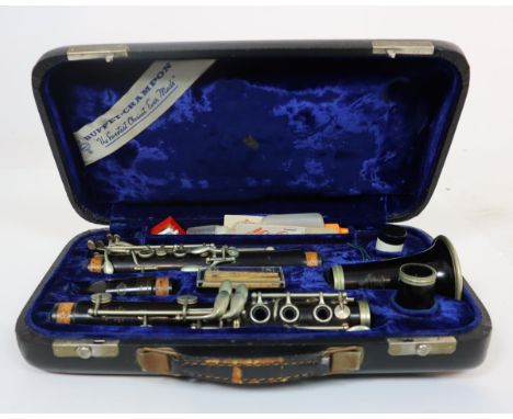 "Buffet-Crampon - the sweetest clarinet ever made" Clarinet comes with case and sheet music. Case Size: 9 x 15 in. Please not