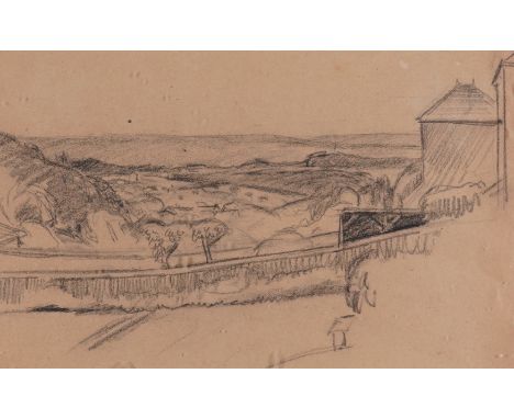 JEAN HIPPOLYTE MARCHAND (FRENCH, 1883-1940) (5)View from a hilltop town
pencil on paper
19.5 x 30.5cm
together with Study of 