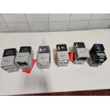 Lot of 6 Allen-Bradley PowerFlex 525 & PowerFlex 40 AC Drive
