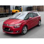 2016 CITROËN GRAND C4 PICASSO EXCLUSIVE+ 1.6 BLUEHDI– 96K MILES – RED >>--NO VAT ON HAMMER--<<