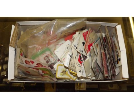 A box of playing cards