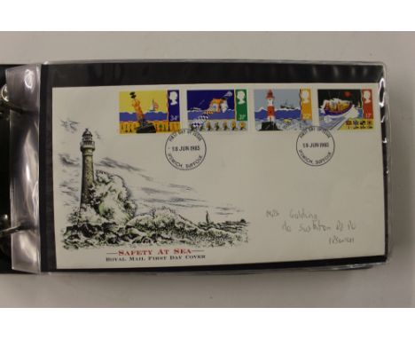 Two albums of first day covers