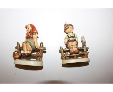 Two Goebel figures