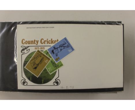 Two albums of first day covers