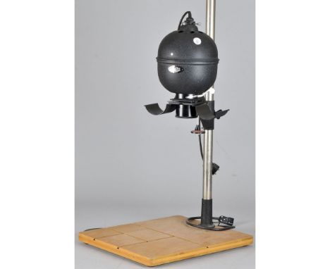 A Leitz Valoy Enlarger, with wooden baseboard, missing enlarger lens