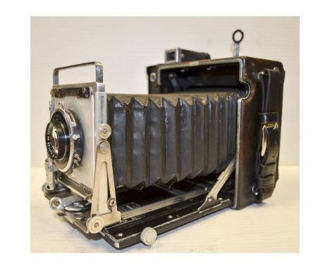 Graflex Speed Graphic Camera,  5 x 4 with a Raptar 135mm f/4.7