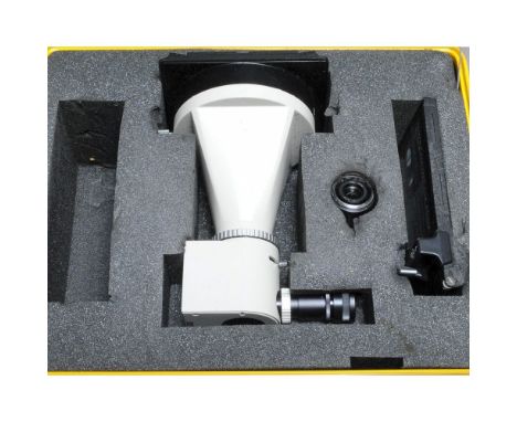 Nikon PFX Polaroid Camera, for use with microscope in yellow maker's box