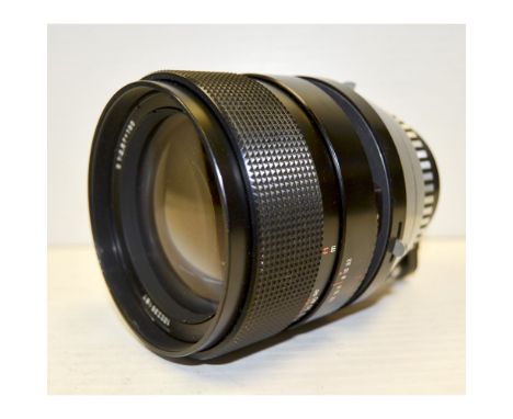 Carl Zeiss Jena Lens,  a Sonnar 180mm f/2.8, Pentacon 6 fit