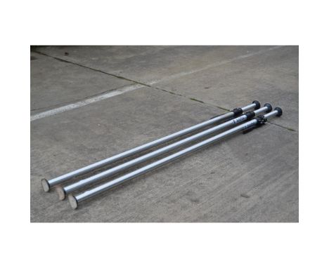Manfrotto AutoPoles, three extendible (up to 4m) floor to ceiling spring loaded poles with rubber caps