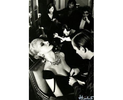 Artist: Helmut Newton (German/Australian, 1920-2004). Title: "Givenchy &amp; Bulgari, French Vogue [Paris]". Medium: Original