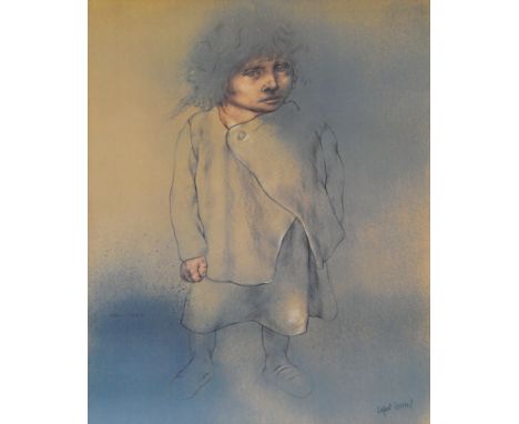 Artist: Rafael Coronel (Mexican, 1931-2019). Title: "Niño Frans Hals". Medium: Color offset lithograph. Date: Printed 1978. D