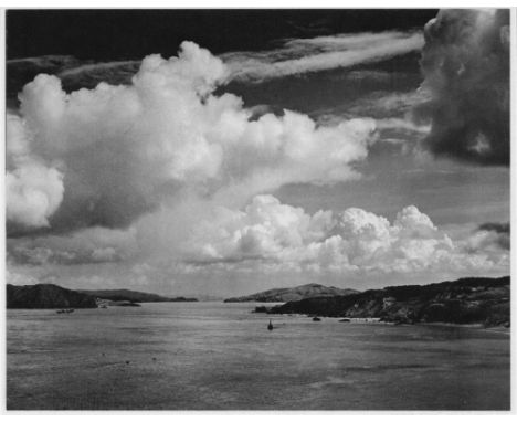 Artist: Ansel Adams (American, 1902-1984). Title: "Golden Gate before the Bridge, San Francisco, California". Medium: Origina