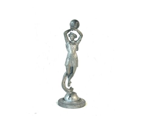 Vintage cold painted figure 39cm tall 