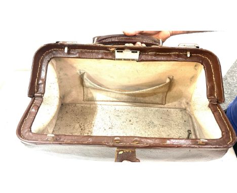 Vintage leather GPO bag 