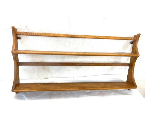 Ercol plate rack measures approximately 38 inches long 20 inches tall 