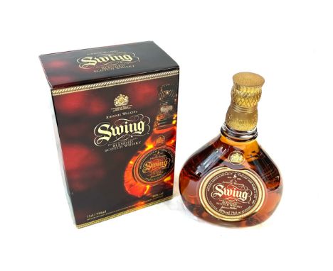 New in box Johnnie Walker Swing Blended Scotch Whisky 75 cl 