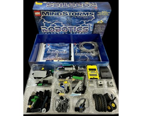 Vintage Lego set MindStorms Robotics Invention System, 9719 motorised kit, unsure if complete however contains motor, leads w