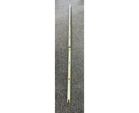 Vintage wooden extendable washing line pole 