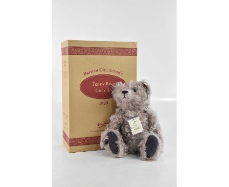 STEIFF; a British Collectors teddy bear, grey 36 1999, boxed.
