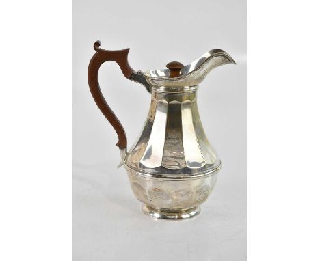 ERNEST DRUIFF & CO; a George V Dru patent water jug, with push button release knob and lined interior, Birmingham 1926, appro
