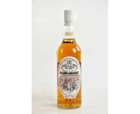 WHISKY; a single bottle Glen Grant Speyside single malt Scotch whisky, 40%, 70cl, in presentation case.