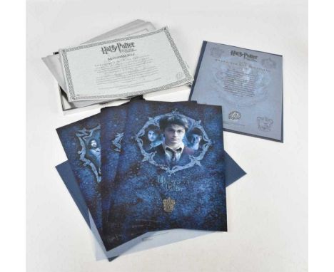 HARRY POTTER AND THE PRISONER OF AZKABAN; two Character Art Portfolio folders with nine prints, each with certificate, 0581/2