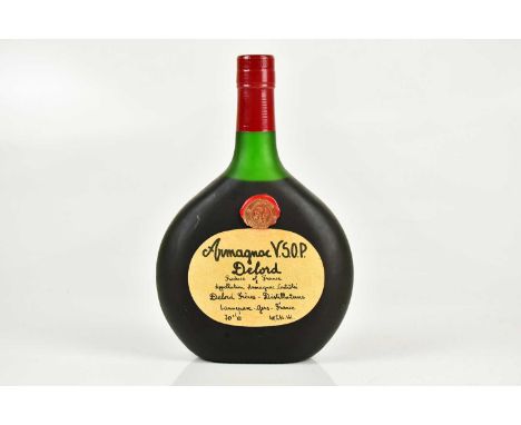 COGNAC; a single bottle of Armagnac V.S.O.P Delord, 40%, 70cl.