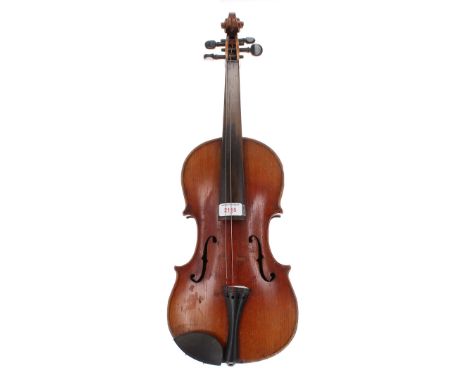 Early 20th century viola labelled Veronimus Amati..., 15 3/8", 39.10cm