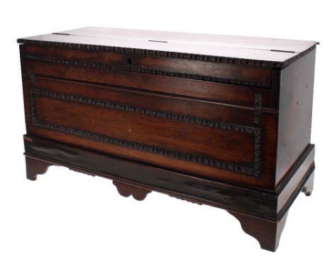 19th century rosewood portable hand harmonium by Alexandre Pere, Paris, 12" high, 21" wide