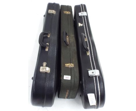 Violin case and two viola cases (3)