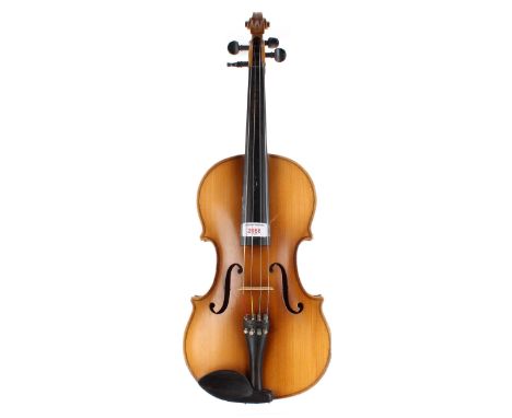 German viola labelled Oswald Schaller..., 15 1/2", 39.40cm