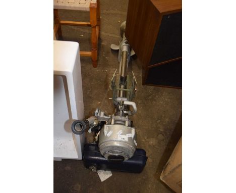 A vintage Seagull outboard motor