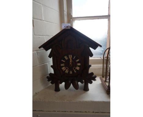 A 20th Century Black Forest cuckoo clock