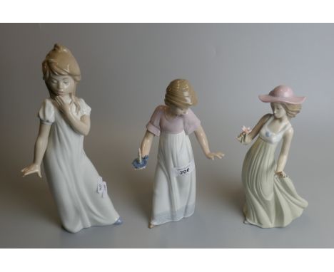 Collection of Nao figurines 