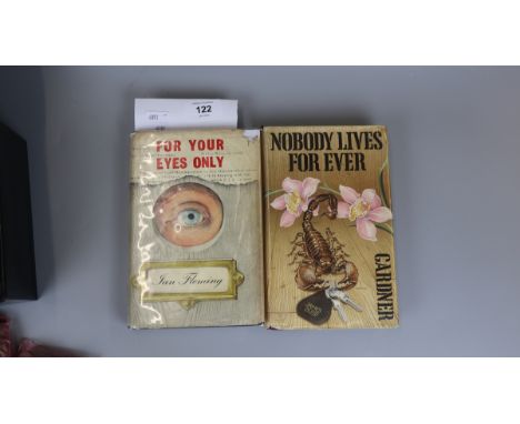 2 James Bond 007 Books -&nbsp;1960s first edition For Your Eyes Only by Ian Fleming in original dust cover together with a co