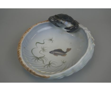 Royal Copenhagen crab bowl 