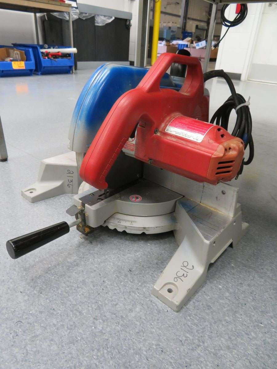 Milwaukee 6490 10" Magnum Miter Saw 4800RPM 120V (Loc. Laydown)
