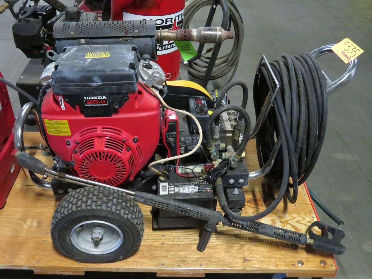 Landa PG4-4000 Pressure Washer 4000PSI 4GPM Honda 20HP Gas Engine (Loc ...