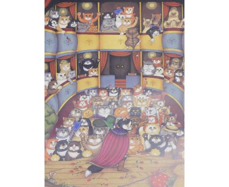 Linda Jane Smith (20thC). Encore, artist signed limited edition coloured print, 117/750, 44cm x 32cm and two others Summer So