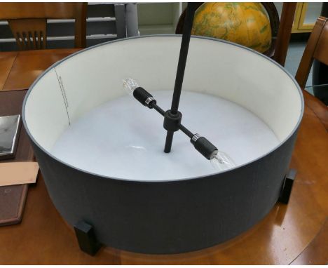 PORTA ROMANA CROSS BRACED CEILING LIGHT, 80cm Drop approx. 