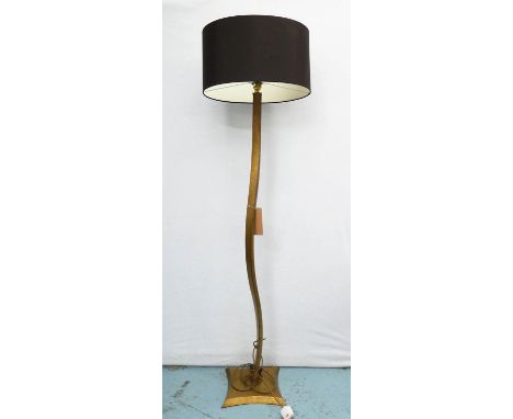 PORTA ROMANA RIBBON FLOOR LAMP, with shade, 172cm H. 