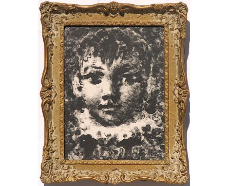 PABLO PICASSO, lithograph on wove paper, Claude, 1950, edition 2000, printed by Mourlot Paris, French frame, 30cm x 22cm, fra