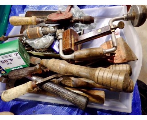 Tray of mixed tools to include power tools. Not available for in-house P&amp;P 