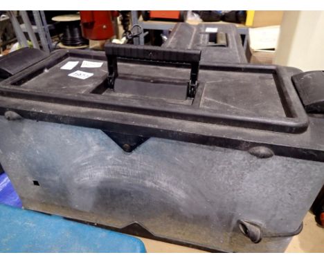 Toolbox containing plumbing items. Not available for in-house P&amp;P 