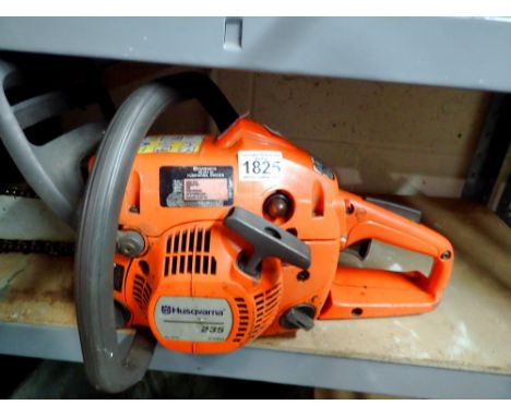 Husquarna 235 petrol chainsaw. Not available for in-house P&amp;P 