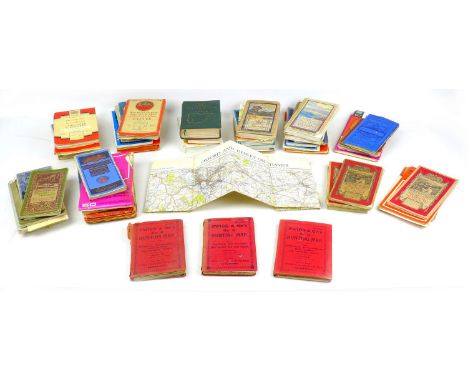 A large collection of early to mid 20th century printed transportation ephemera, including various Ordnance Survey maps, and 