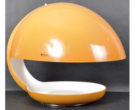 Luigi Massoni for Harvey Guzzini - Fiona Lamp - A retro 20th Century 1970s Italian design table lamp light of shaped from wit