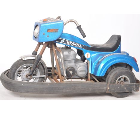 Honda Bumper Cars - A late 20th Century juvenile fairground / funfair carousel ride / bumper cars ride in the form of a three