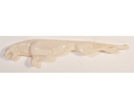 Jaguar - Motoring Interest - A vintage 20th Century formed plastic car showroom / forecourt advertising sign / light box shel